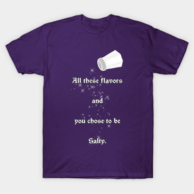 Salty T-Shirt by Astrablink7